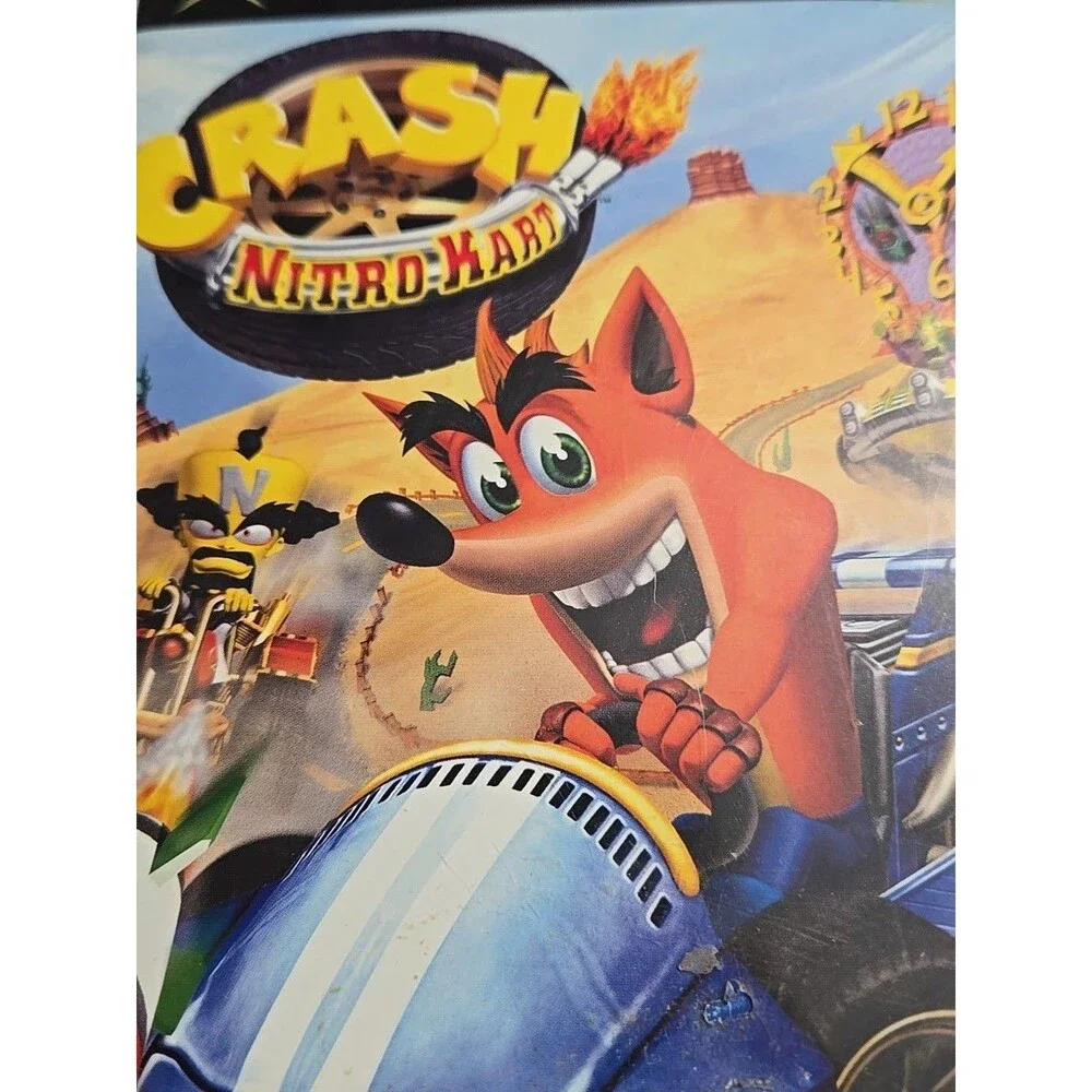 Crash Nitro Kart Crash Bandicoot (Original Xbox) CIB COMPLETE & TESTED